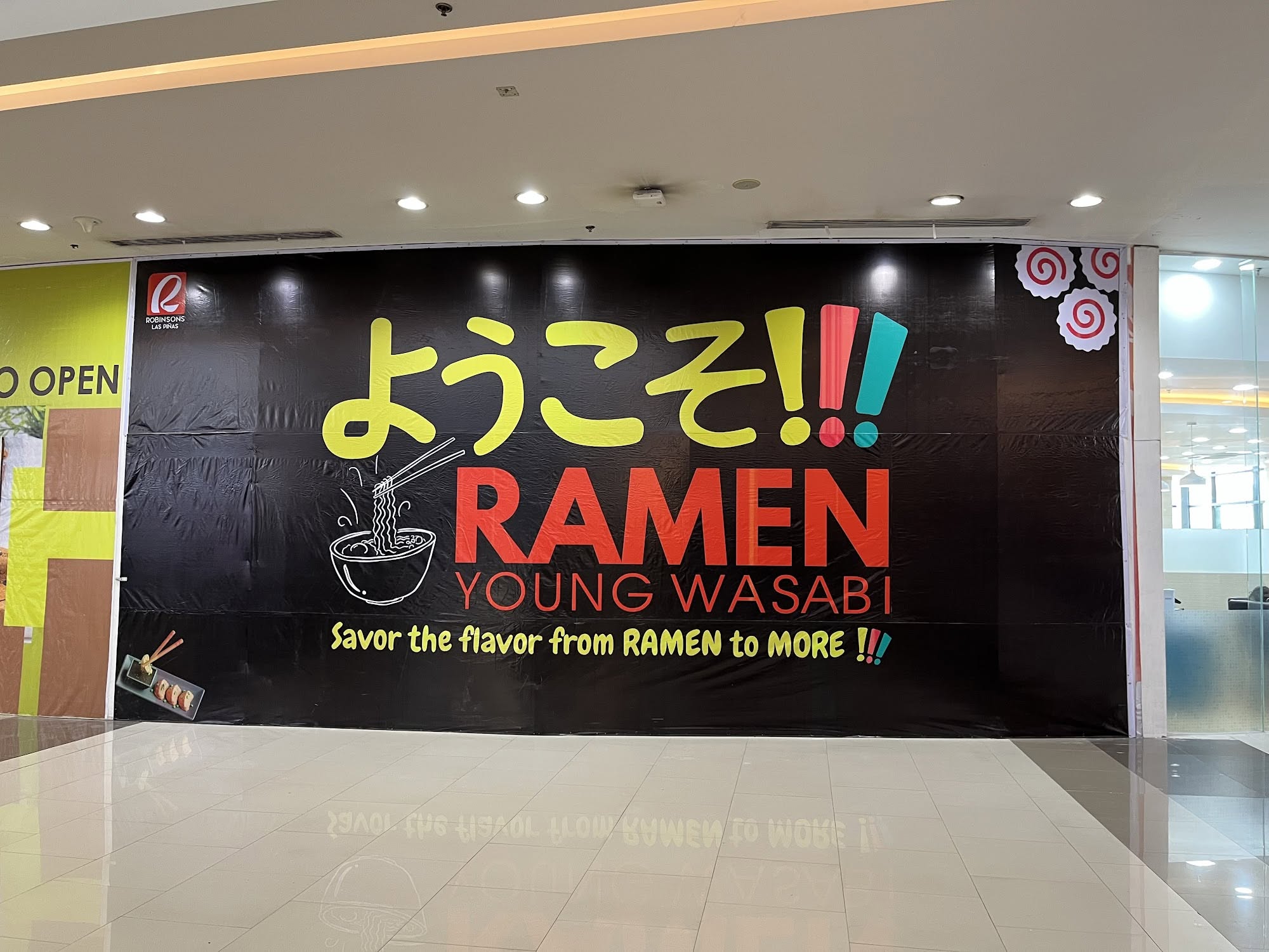 New Ramen Young Wasabi branch opening soon