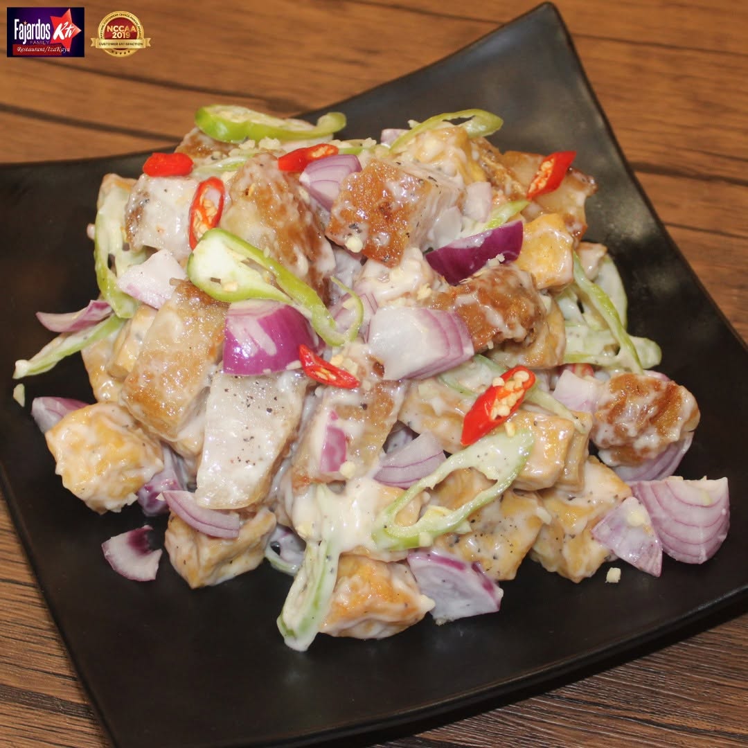Dinakdakan Filipino appetizer
